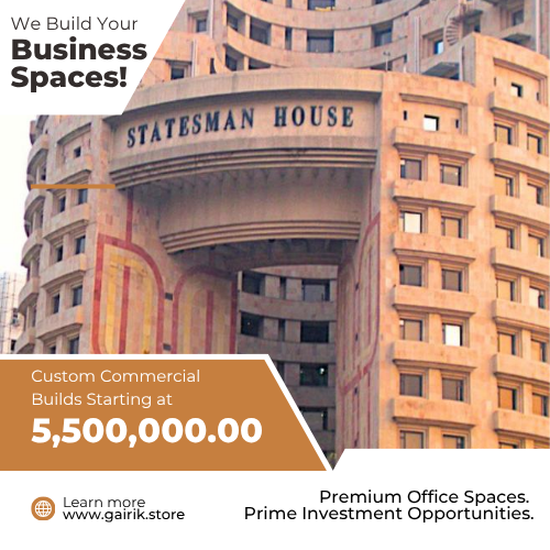 Premium 1000 Sq. Ft. Commercial Office Space at Statesman House, Barakhamba Road